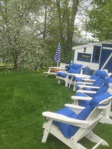 Giardino di Gîte au Toit Bleu
