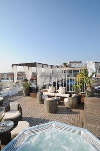 Balkón nebo terasa v ubytování Splendid Hotel & Spa Nice