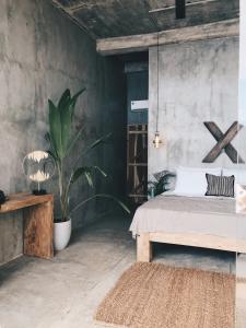 Postel nebo postele na pokoji v ubytování Morena Boutique Hotel Weligama