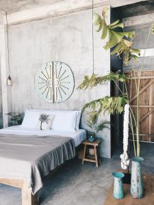 Postel nebo postele na pokoji v ubytování Morena Boutique Hotel Weligama