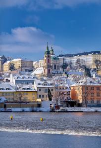 Vista general de Praga o vistes de la ciutat des de l'apartament