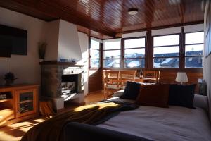 En eller flere senge i et værelse på ❅ Pirineos360 ❅ Stone · Garaje cubierto y Trastero