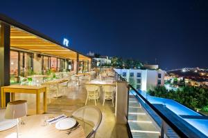 A balcony or terrace at Ramada Resort by Wyndham Bodrum