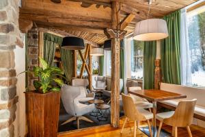 Posezení v ubytování Garden Wellness Hotel S