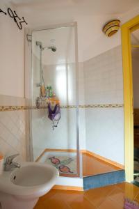 Phòng tắm tại La casina del Pennolo, Casa Stani 60 mq.