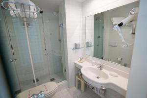 Kúpeľňa v ubytovaní Hotel Luxor