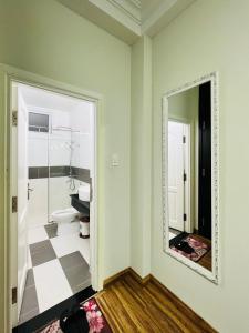Koupelna v ubytování Dalat Eco Hotel