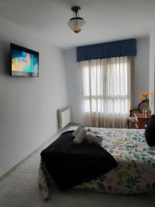 Telewizja i/lub zestaw kina domowego w obiekcie Pension A Barca