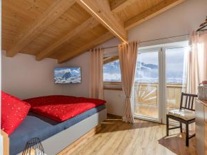 Postel nebo postele na pokoji v ubytování Appartement Morgensonne