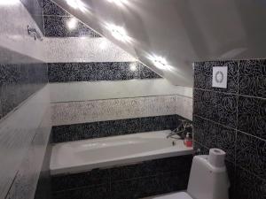 Koupelna v ubytování Hotel EZIO