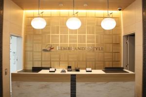 The lobby or reception area at Rembrandt Style Tokyo Nishikasai Grande