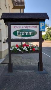 Certifikát, hodnocení, plakát nebo jiný dokument vystavený v ubytování Hotel Landgasthof Fromm