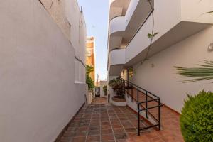 Balkón nebo terasa v ubytování Apartamento en la Playa en Paseo Maritimo