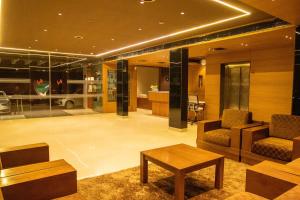Posezení v ubytování Hotel Niya Regency