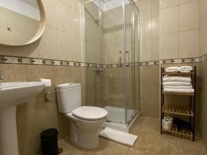 Koupelna v ubytování Vivienda vacacional sur de europa b 3 5