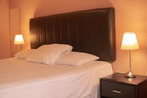 Orquidea Limon Hotel Boutique房間的床