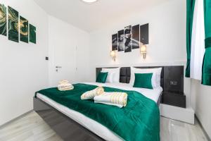 Posteľ alebo postele v izbe v ubytovaní Apartman 1 Paola