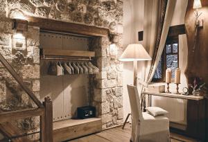 Istumisnurk majutusasutuses Area Synest Nature Suites