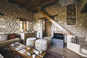 Istumisnurk majutusasutuses Area Synest Nature Suites