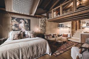 Voodi või voodid majutusasutuse Area Synest Nature Suites toas