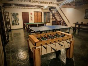 Spillelokalet på Pousada Casa Amarela