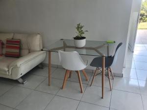 Posezení v ubytování L'échappée belle + 4 fotografie