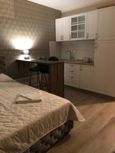 מטבח או מטבחון ב-Apartman Ambijent Divcibare