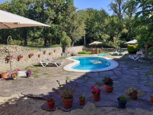 Kolam renang di atau dekat dengan Hotel la Casona de Barrio, Alto Campoo