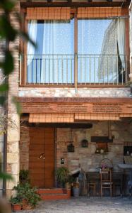 Balkón nebo terasa v ubytování B&B Il Melograno del Garda