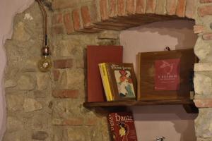 Knihovna v bed and breakfast