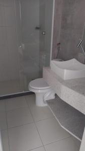 Phòng tắm tại Club Vista do Atlântico