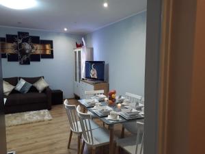 Posezení v ubytování Luz Blues