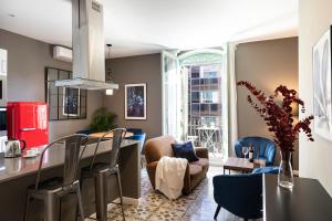 Posedenie v ubytovaní Central Suites Barcelona