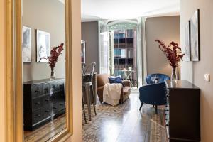 Posedenie v ubytovaní Central Suites Barcelona