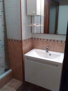 Koupelna v ubytování Apartments in Jadranovo 41877