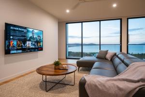 Istumisnurk majutusasutuses Luxury Villas Townsville