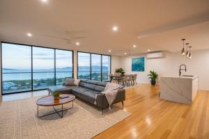 Istumisnurk majutusasutuses Luxury Villas Townsville