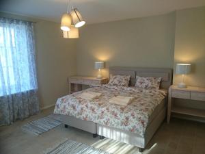 Postel nebo postele na pokoji v ubytování Virulase Holiday Home