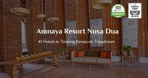 Amnaya Resort Nusa Dua的证书、奖牌、标识或其他文件