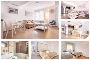 Postel nebo postele na pokoji v ubytování Goyeneta Luxury Suite