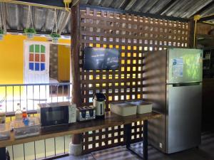 Kuchyň nebo kuchyňský kout v ubytování Nokkamin Home Chiang Dao
