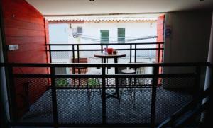 Balkón nebo terasa v ubytování Phangan Mantra Inn