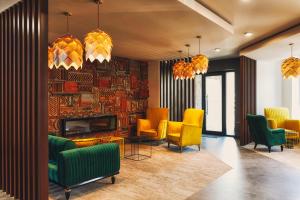 Area soggiorno di Paliani Hotel