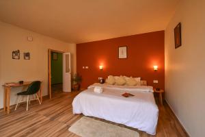 Postel nebo postele na pokoji v ubytování Zostel Dobhi, Manali