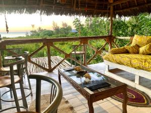 Balkón nebo terasa v ubytování Kingstone lodge zanzibar