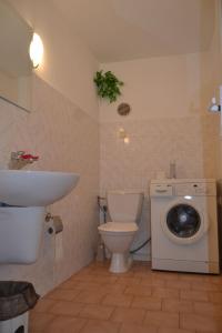 Koupelna v ubytování Apartmán Novákovi