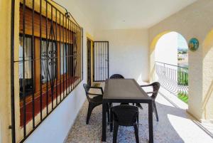Ein Balkon oder eine Terrasse in der Unterkunft Juanjo
