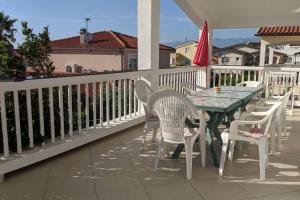 Balkón nebo terasa v ubytování Villa Croatia
