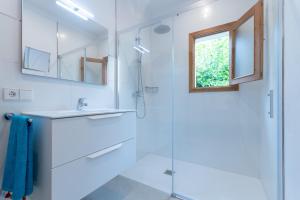 Koupelna v ubytování Villa Ànecs