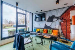Posezení v ubytování Ibis Styles Lille Marcq En Baroeul